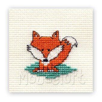 Mouseloft Stitchlets Fox Cross Stitch Kit