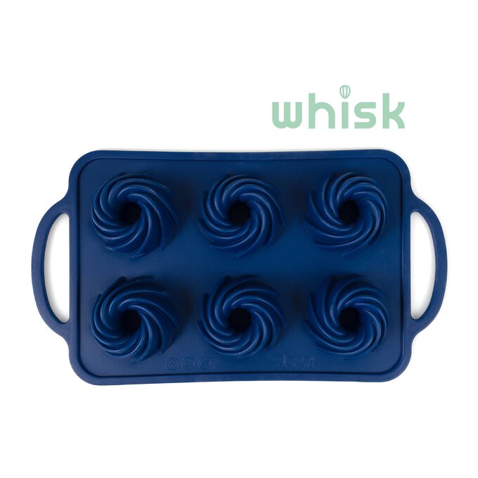 Whisk Mini Fluted Wireframed Silicone Bakeware image number 1