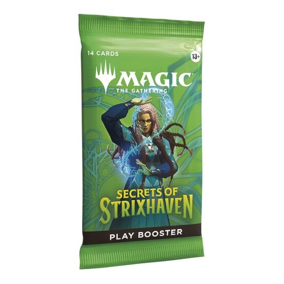 Assorted Magic: The Gathering Secrets of Strixhaven Play Booster Pack image number 3