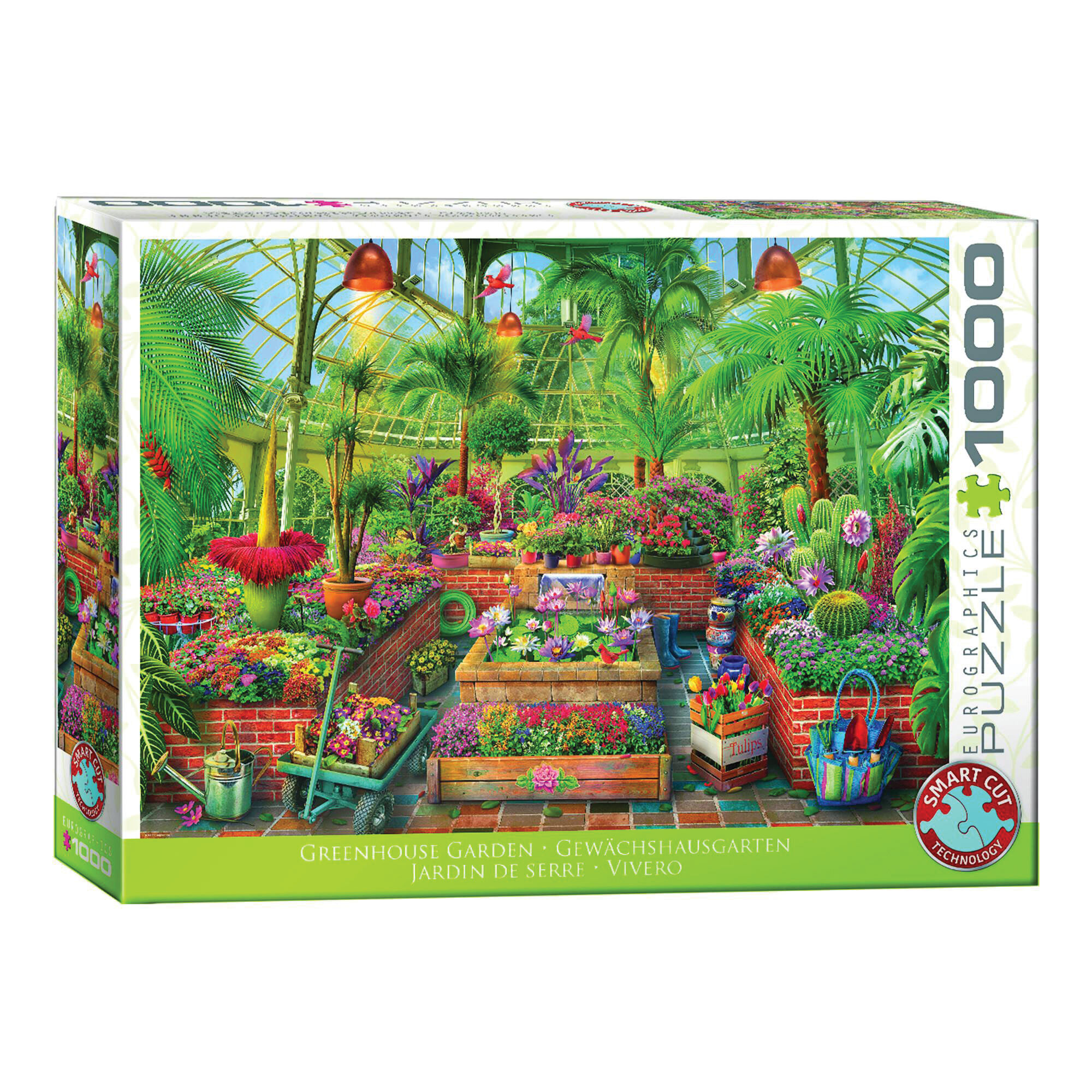 Eurographics Greenhouse Garden Jigsaw Puzzle 1000 Pieces | Hobbycraft