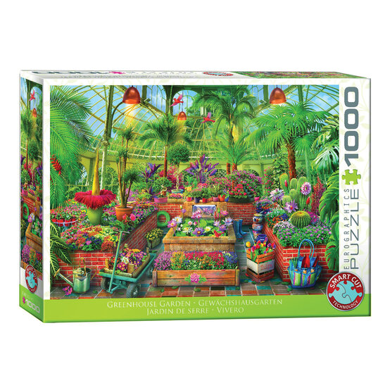 Eurographics Greenhouse Garden Jigsaw Puzzle 1000 Pieces image number 1