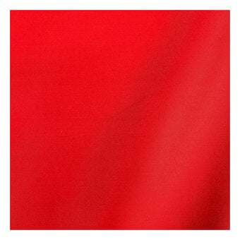 Red Polycotton Drill Fabric by the Metre image number 2
