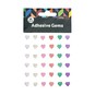 Multicolour Heart Gem Stickers 8mm 36 Pack image number 4