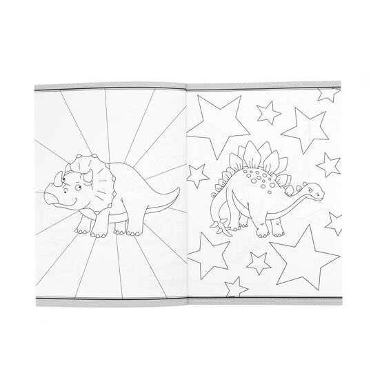 Dinosaurs Mega Colouring Book image number 2