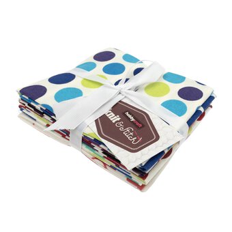 Large Spots Cotton Fat Quarters 4 Pack