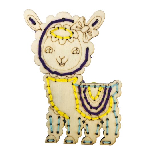 Alpaca Wooden Threading Kit image number 1