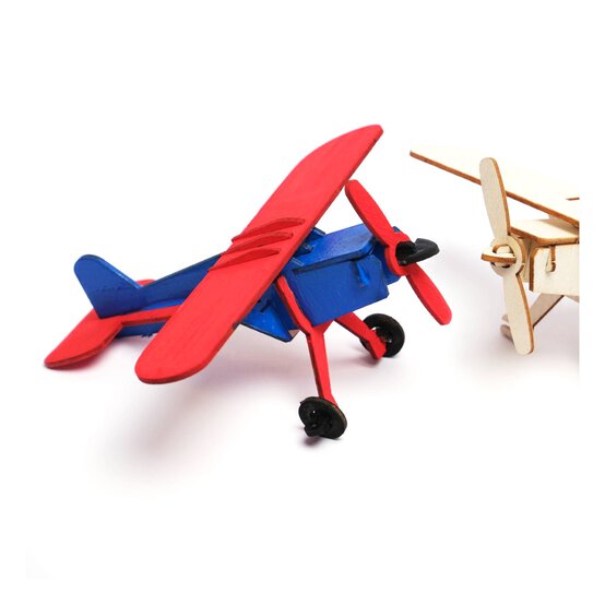 Make Your Own Wooden Planes Kit 2 Pack image number 1