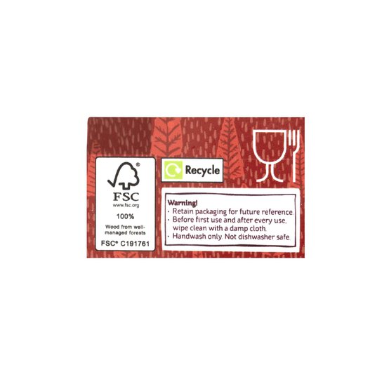 Gingerbread Wooden Serving Board 30cm image number 4