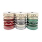Mixed Christmas Ribbons and Trims 2m 18 Pack  image number 4
