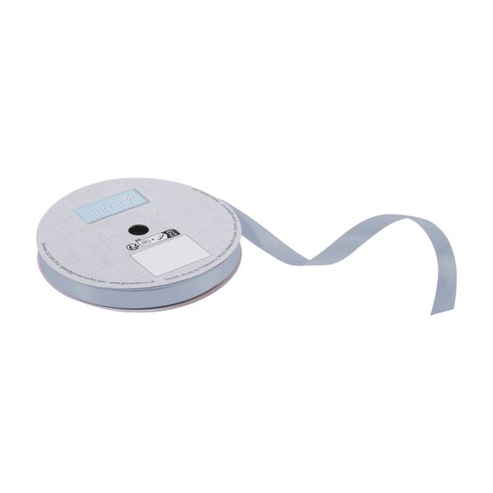 Trimits French Blue Double-Faced Satin Ribbon by the Metre 10mm image number 1