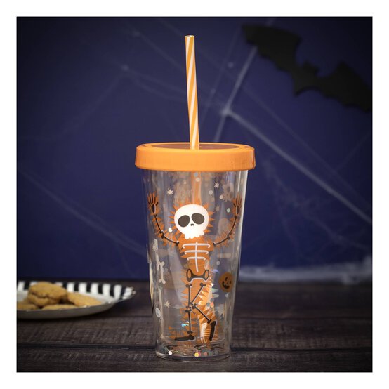 Skeleton Drinking Cup 380ml  image number 1