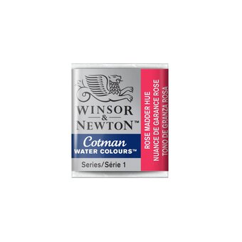 Winsor & Newton Rose Madder Hue Cotman Watercolour Half Pan