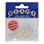 Beads Unlimited Silver Plated Long Ballwire Fish Hooks 50 Pack image number 2