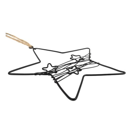 Star Wire Decoration 10cm image number 3