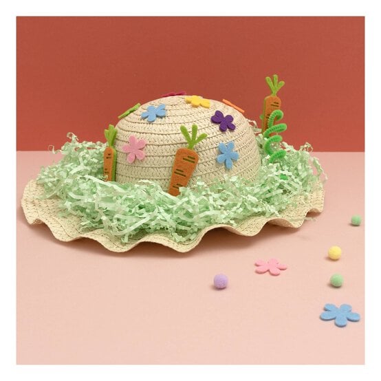 Cream Easter Bonnet 29cm image number 3