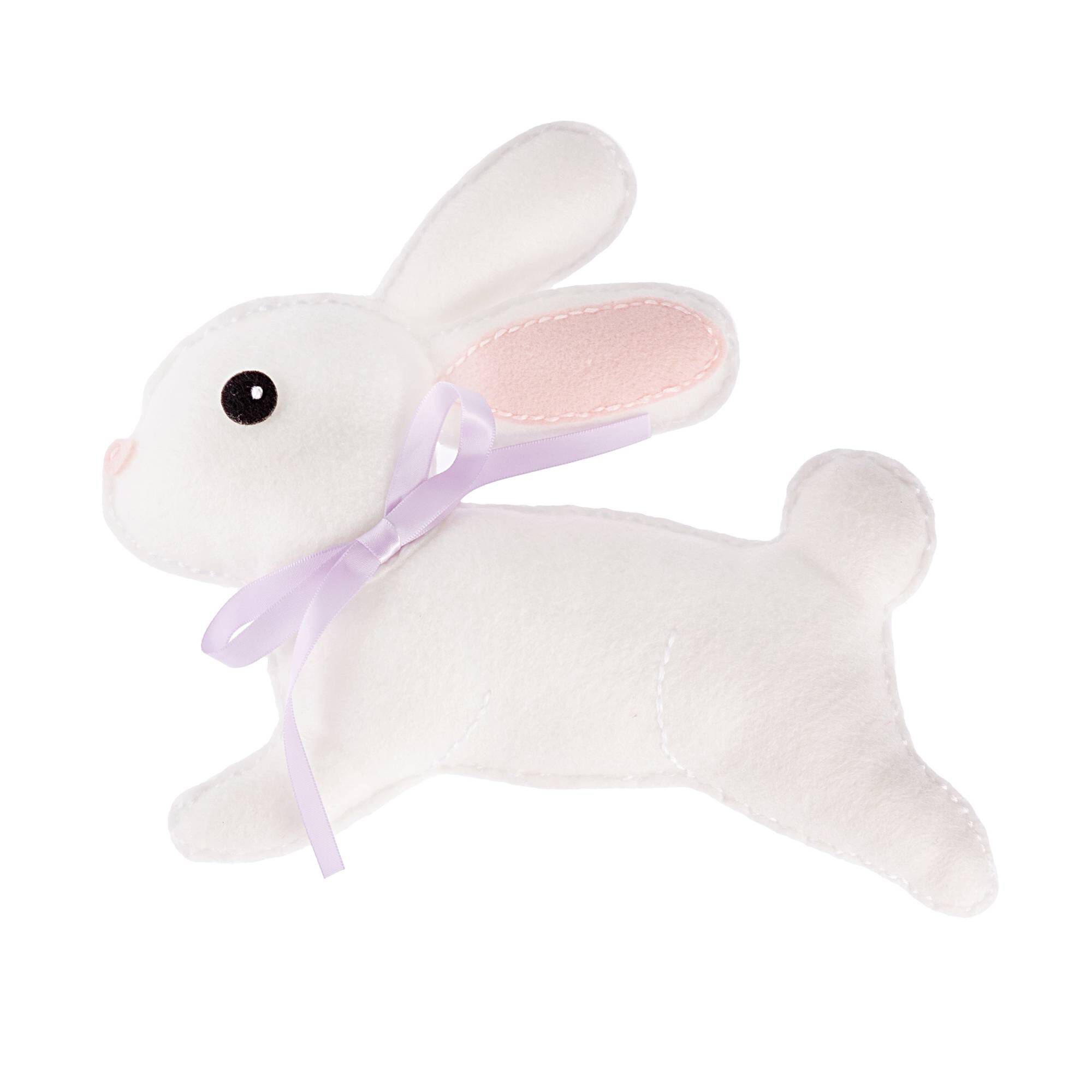 Make Your Own Jumping Rabbit Felt Pillow Kit | Hobbycraft