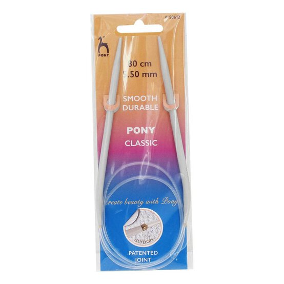 Pony Circular Knitting Needles 5.5mm x 80cm