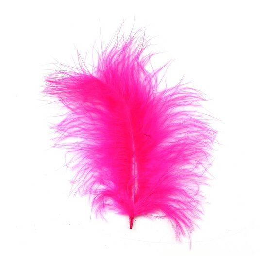 Cerise Marabou Feathers 3g image number 2