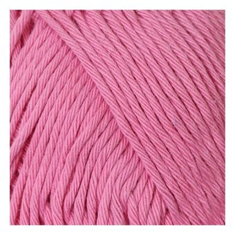 Rico Candy Pink Creative Cotton Aran Yarn 50 g