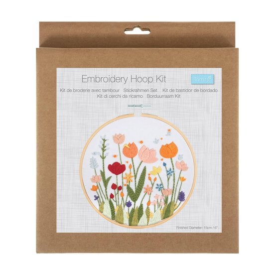 Trimits Bloom Embroidery Hoop Kit image number 1