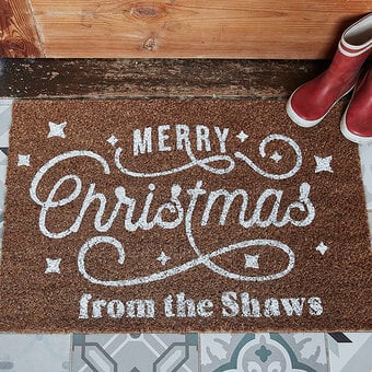 Cricut: How to Make a Personalised Door Mat