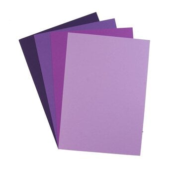 Violet Hues Premium Card A4 40 Pack
