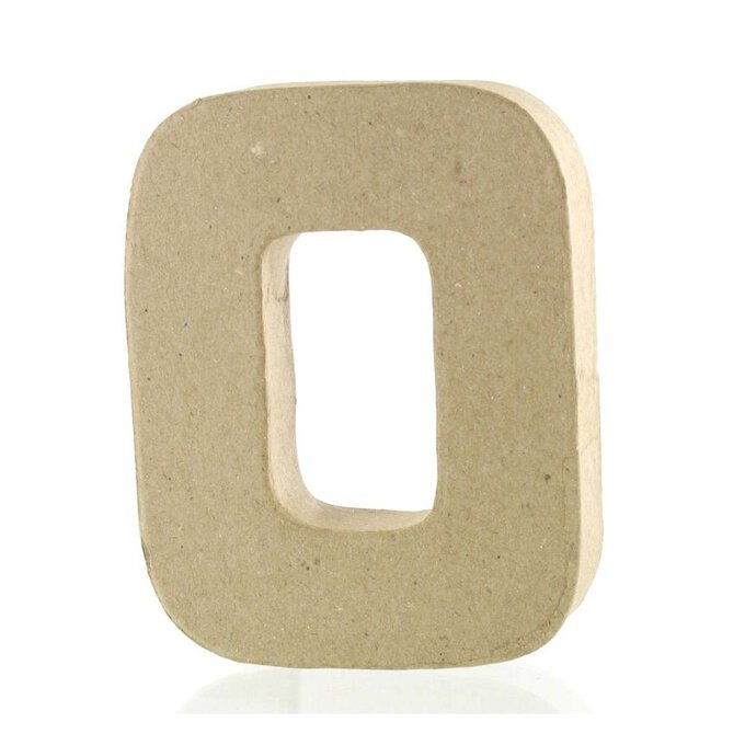 Mini Mache Letter O 10cm image number 1