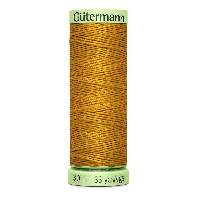 Gutermann Yellow Top Stitch Thread 30m (412) image number 1