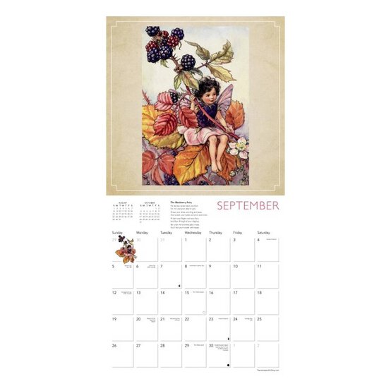 Flower Fairies Wall Calendar 2027 image number 3