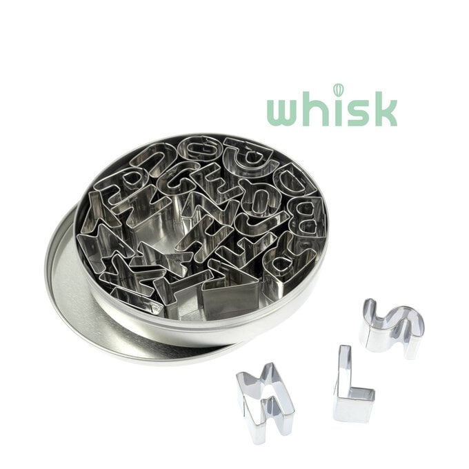 Whisk Alphabet Cutters 26 Pieces image number 1