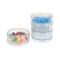 Clear Stackable Containers 70mm 4 Pack image number 1