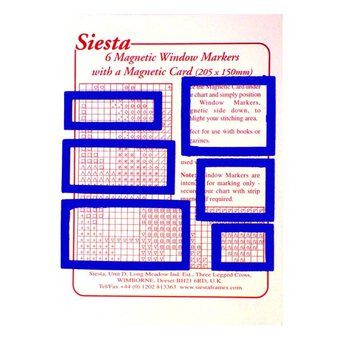 Siesta Magnetic Window Markers 6 Pack