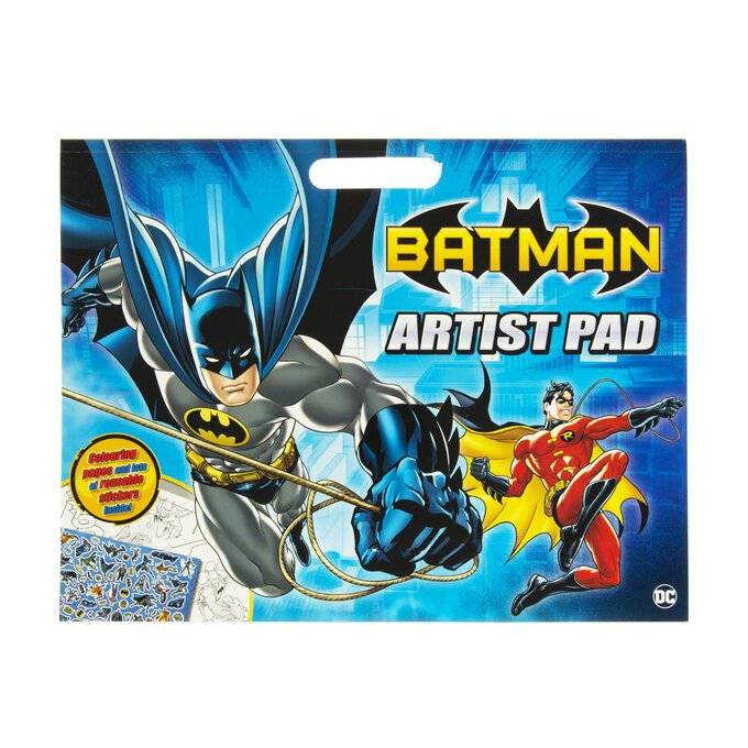 Batman Artist Pad Hobbycraft