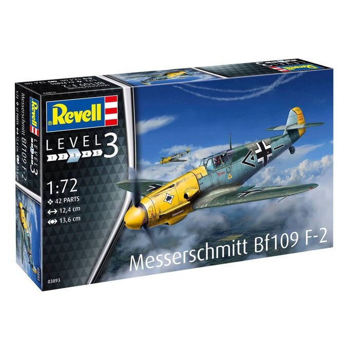 Revell Messerschmitt Bf109 F-2 Model Kit 1:72 image number 1