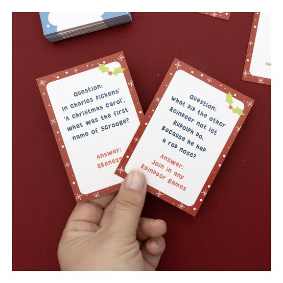 Children’s Christmas Trivia Cards 50 Pack image number 2