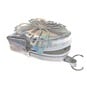 Mini Silver Butterfly Backpack Coin Purse image number 4