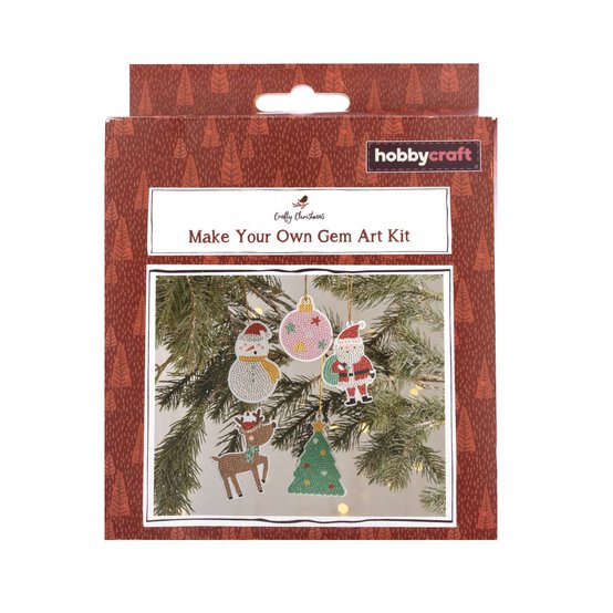 Make Your Own Gem Art Decoration Kit 5 Pack  image number 6