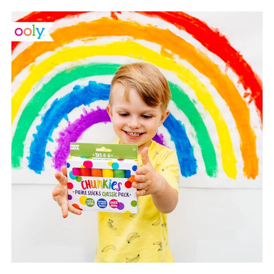 Chunkies Classic Paint Sticks 6 Pack  image number 4