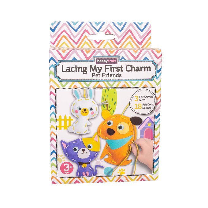 Lacing My First Pet Friends Charm Kit image number 1