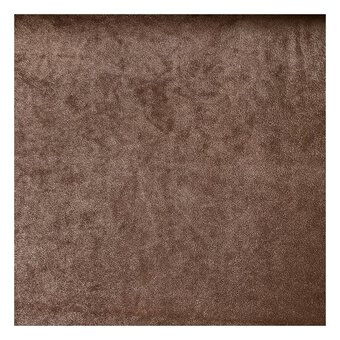 Brown Suedette Fabric by the Metre