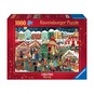 Ravensburger Christmas Market Jigsaw Puzzle 1000 Pieces image number 1