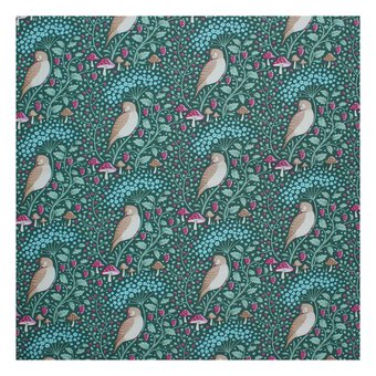 Tilda Hibernation Sleepy Bird Lafayette Fabric by the Metre image number 2