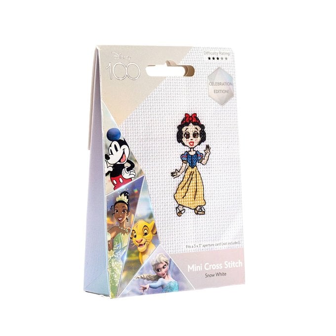 Disney 100 Snow White Mini Cross Stitch Kit image number 1