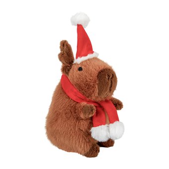 Christmas Capybara Plush 15cm