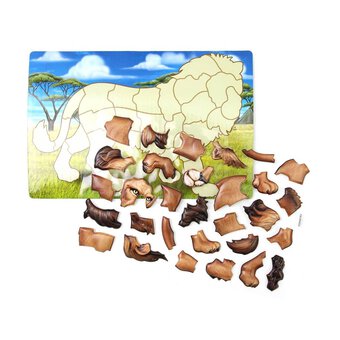 Lion Puzzle Stickers