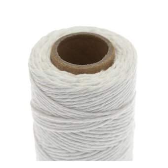 White Cotton Twine 75m