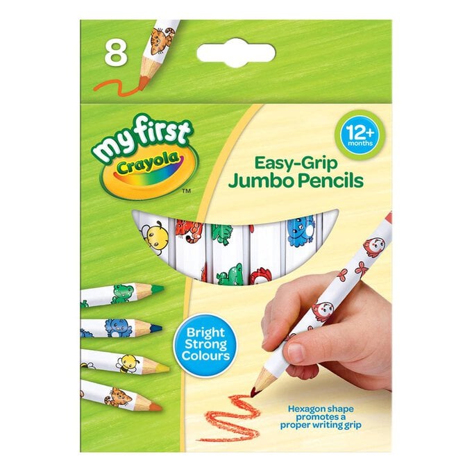 Crayola My First Jumbo Pencils 8 Pack image number 1