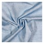 Pale Blue Cotton Textured Blender Fabric by the Metre image number 1