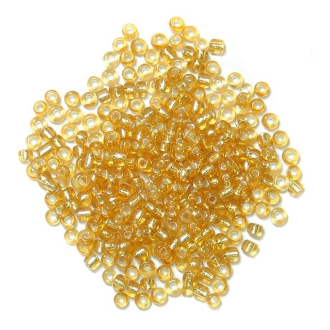 Craft Factory Gold Seed Beads 2mm 15g image number 1