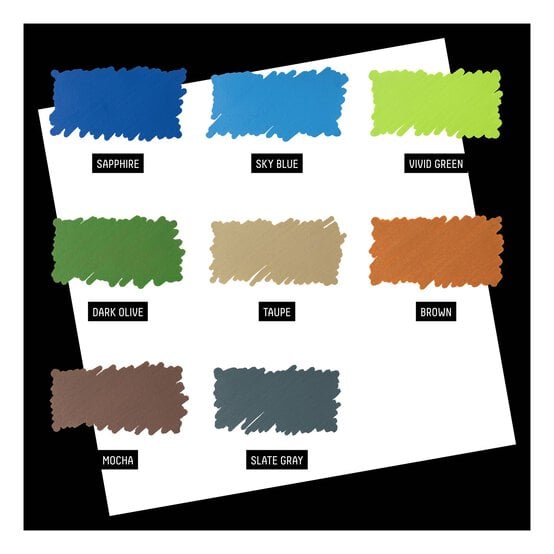 Liquitex Landscape Markers 2mm 8 Pack  image number 4